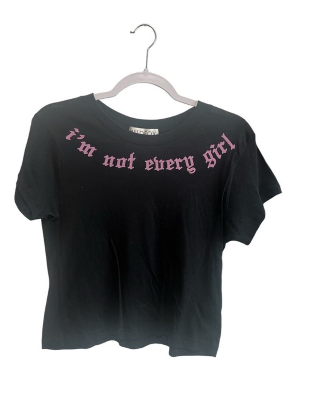 WILDFOX / Wildfox Couture
“I’m Not Every Girl” Graphic Tee, NWT
